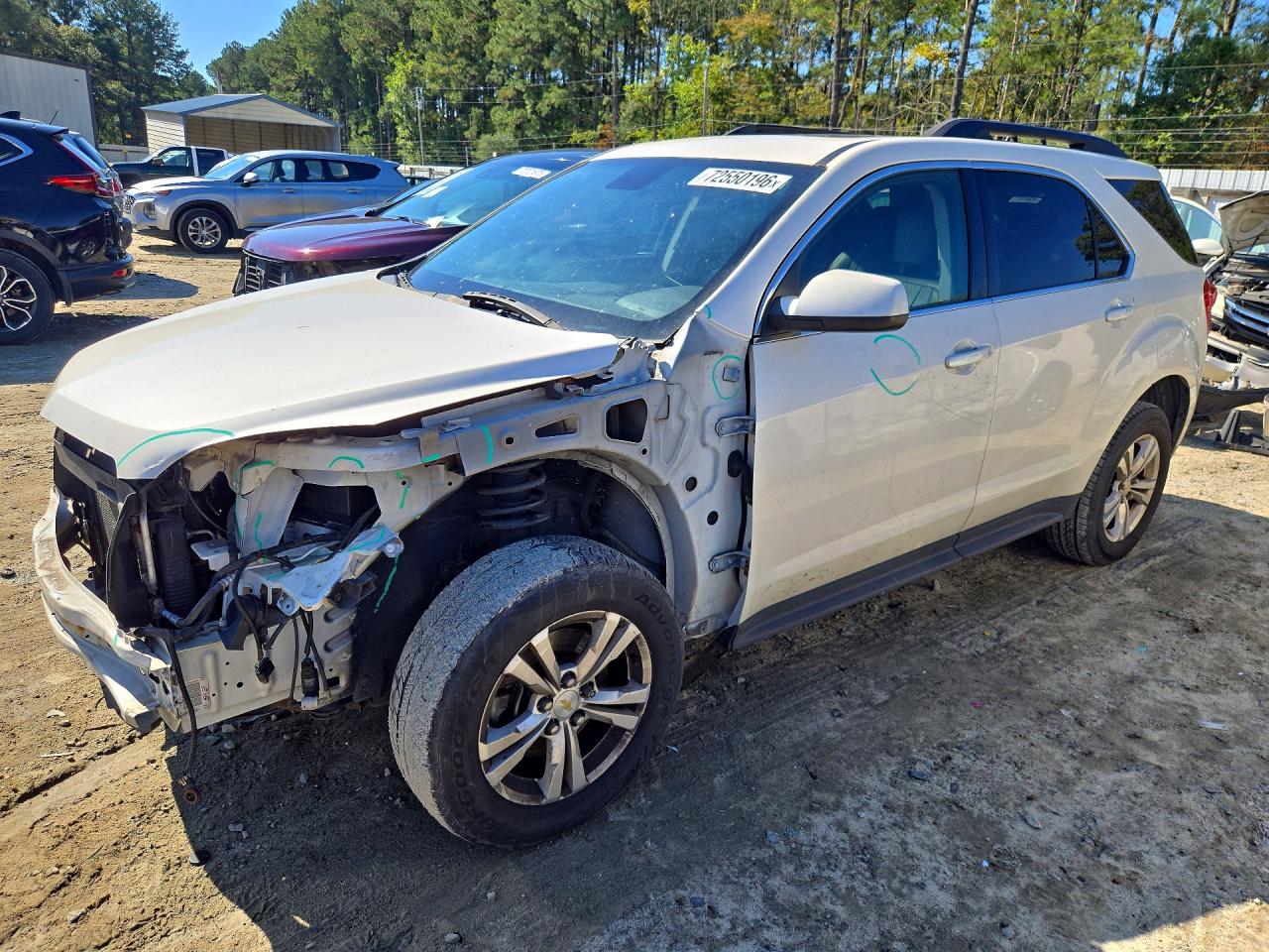 2012 CHEVROLET EQUINOX LT | 2GNALPEK7C1232738 | UPCARS