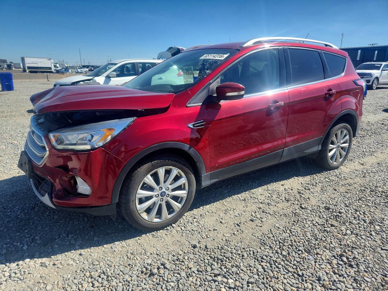 2017 FORD ESCAPE TITANIUM | 1FMCU9J97HUD53659 | UPCARS