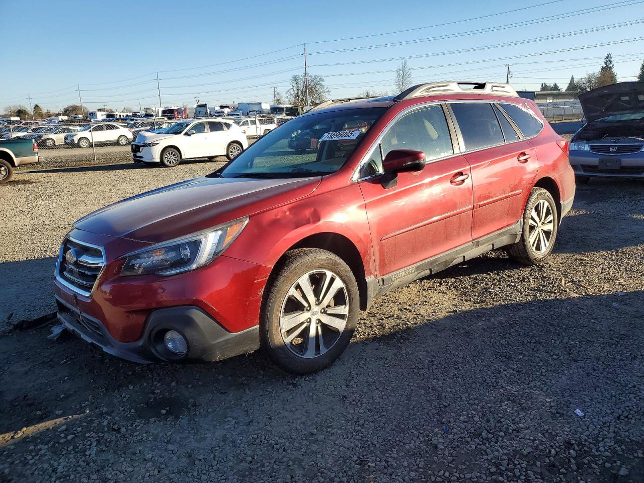 2018 SUBARU OUTBACK 3.6R LIMITED | 4S4BSENCXJ3245564 | UPCARS