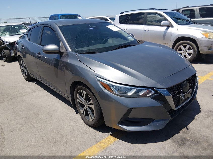 2022 NISSAN SENTRA SV XTRONIC CVT | 3N1AB8CV1NY235298 | UPCARS