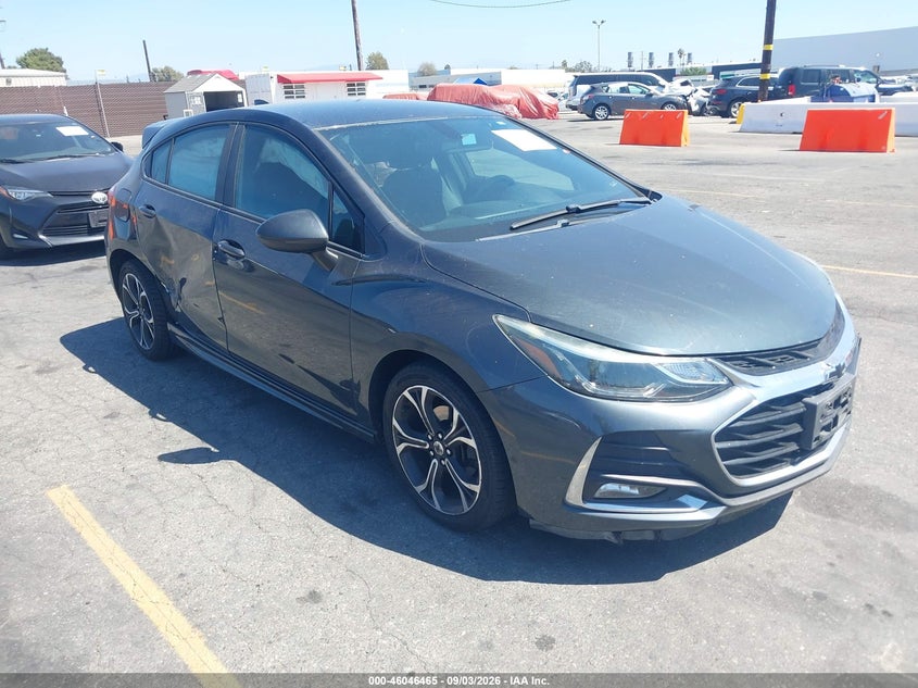 2019 CHEVROLET CRUZE LT | 3G1BE6SM5KS600885 | UPCARS