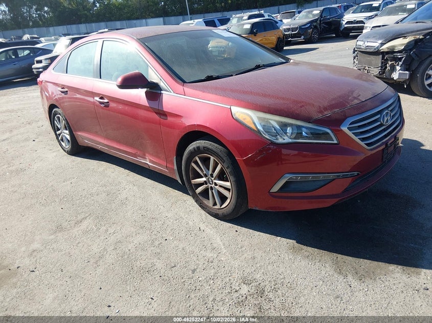 2015 HYUNDAI SONATA SE | 5NPE24AF4FH167614 | UPCARS