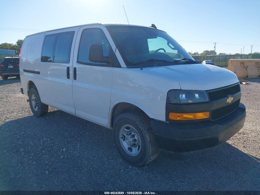 2022 CHEVROLET EXPRESS CARGO RWD 2500 REGULAR WHEELBASE WT | 1GCWGAFP6N1168050 | UPCARS