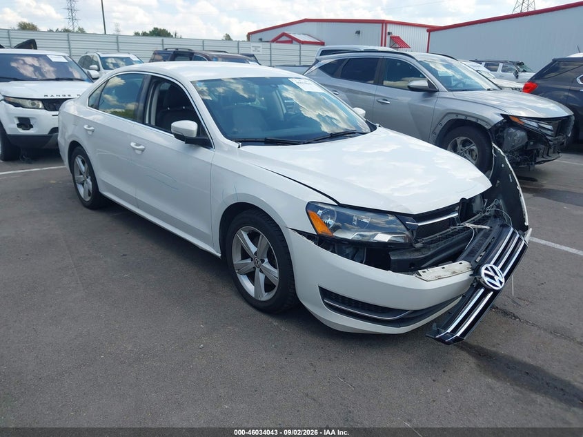 2013 VOLKSWAGEN PASSAT 2.5L SE | 1VWBH7A36DC004610 | UPCARS