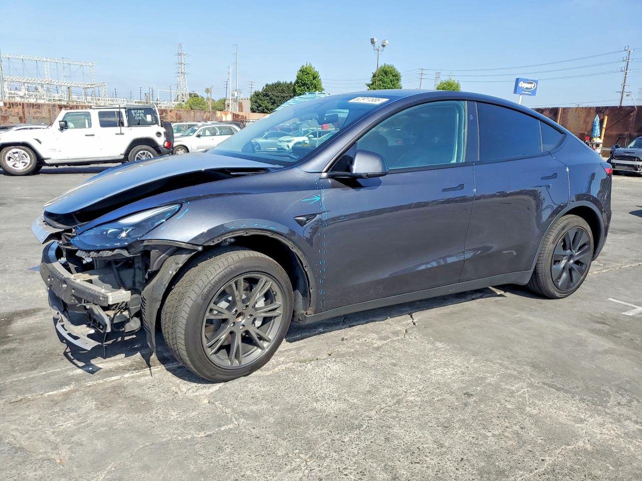 2024 TESLA MODEL Y | 7SAYGDED3RF102444 | UPCARS