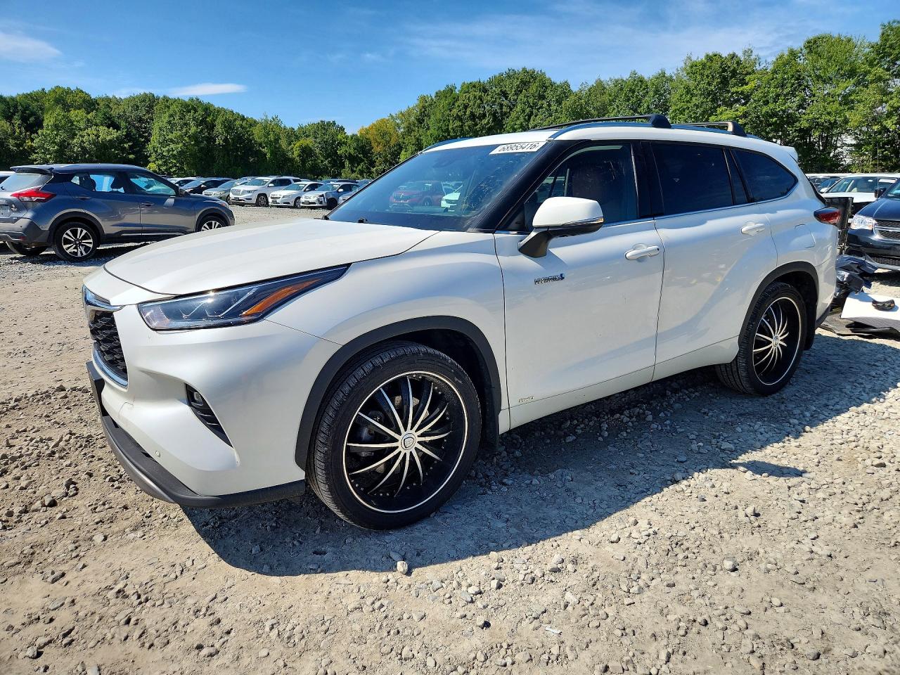 2021 TOYOTA HIGHLANDER HYBRID PLATINUM | 5TDEBRCH9MS048573 | UPCARS