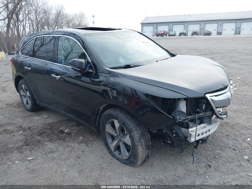 2016 ACURA MDX ACURAWATCH PLUS PACKAGE | 5FRYD3H20GB005479 | UPCARS