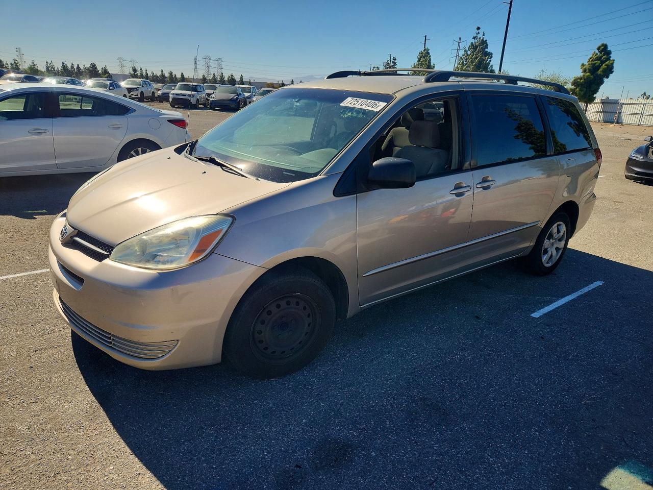 2004 TOYOTA SIENNA LE 8 PASSENGER | 5TDZA23C44S149066 | UPCARS