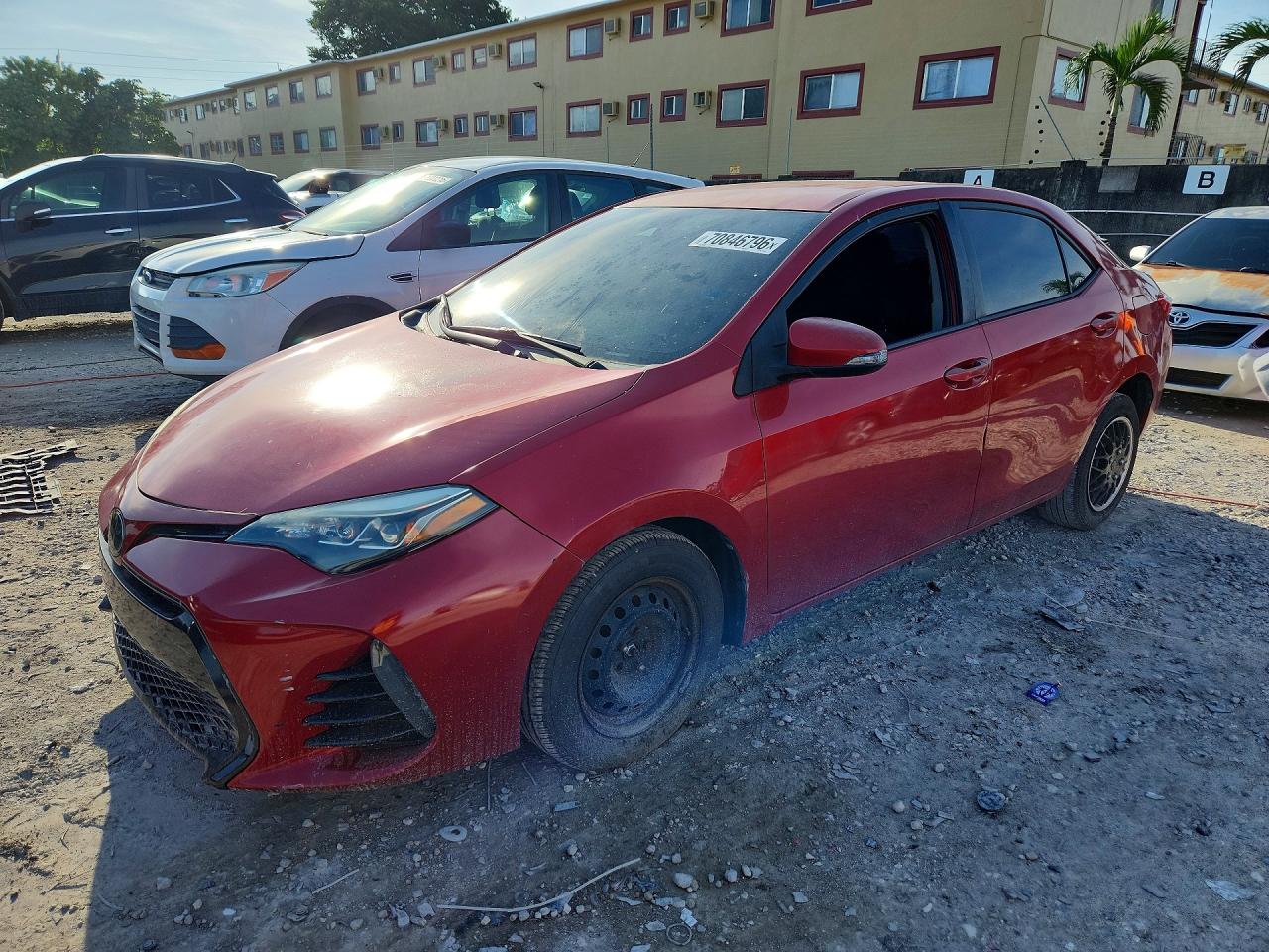 2017 TOYOTA COROLLA SE | 5YFBURHE8HP599362 | UPCARS