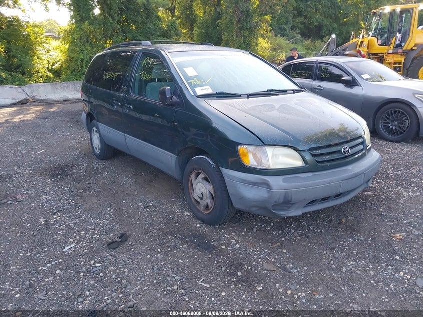 2001 TOYOTA SIENNA LE | 4T3ZF13C11U366323 | UPCARS