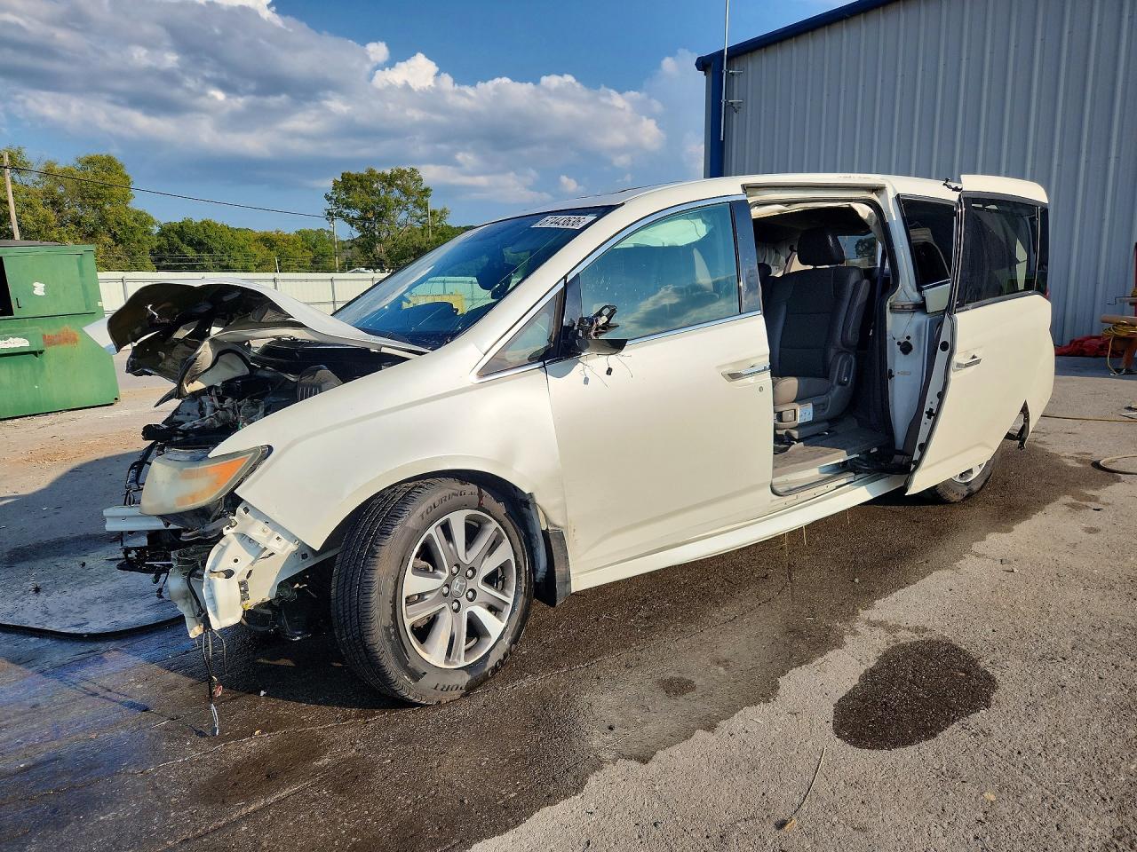 2014 HONDA ODYSSEY TOURING | 5FNRL5H93EB127803 | UPCARS
