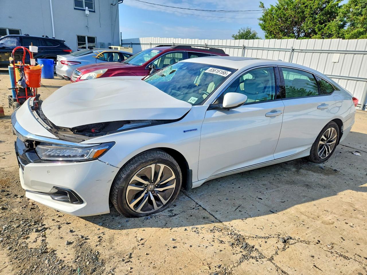 2022 HONDA ACCORD HYBRID EXL | 1HGCV3F53NA006154 | UPCARS