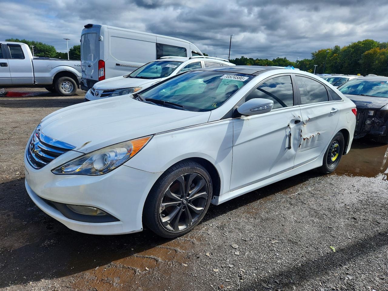 2014 HYUNDAI SONATA LIMITED 2.0T | 5NPEC4AB4EH935374 | UPCARS