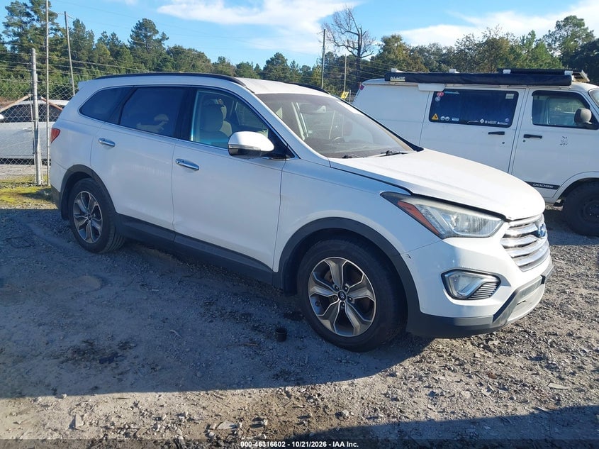 2014 HYUNDAI SANTA FE LIMITED | KM8SN4HF4EU051846 | UPCARS