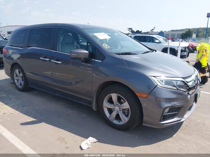 2018 HONDA ODYSSEY EX-L | 5FNRL6H74JB063446 | UPCARS