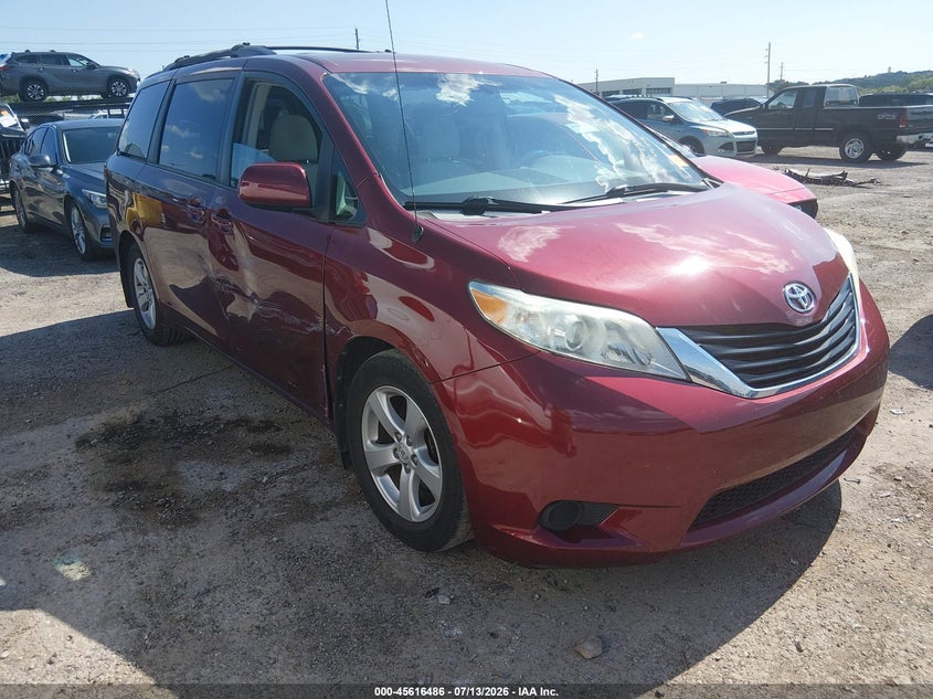 2013 TOYOTA SIENNA LE V6 8 PASSENGER | 5TDKK3DC9DS285812 | UPCARS
