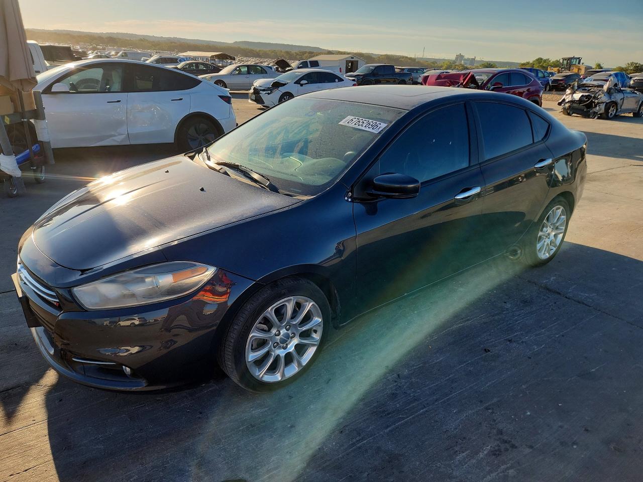 2013 DODGE DART LIMITED | 1C3CDFCA7DD681611 | UPCARS