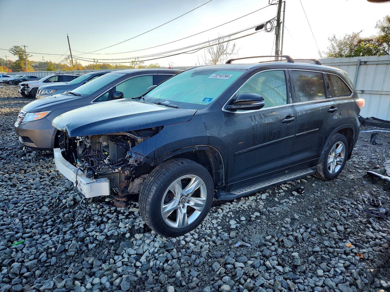 2016 TOYOTA HIGHLANDER LIMITED PLATINUM | 5TDDKRFH5GS320838 | UPCARS