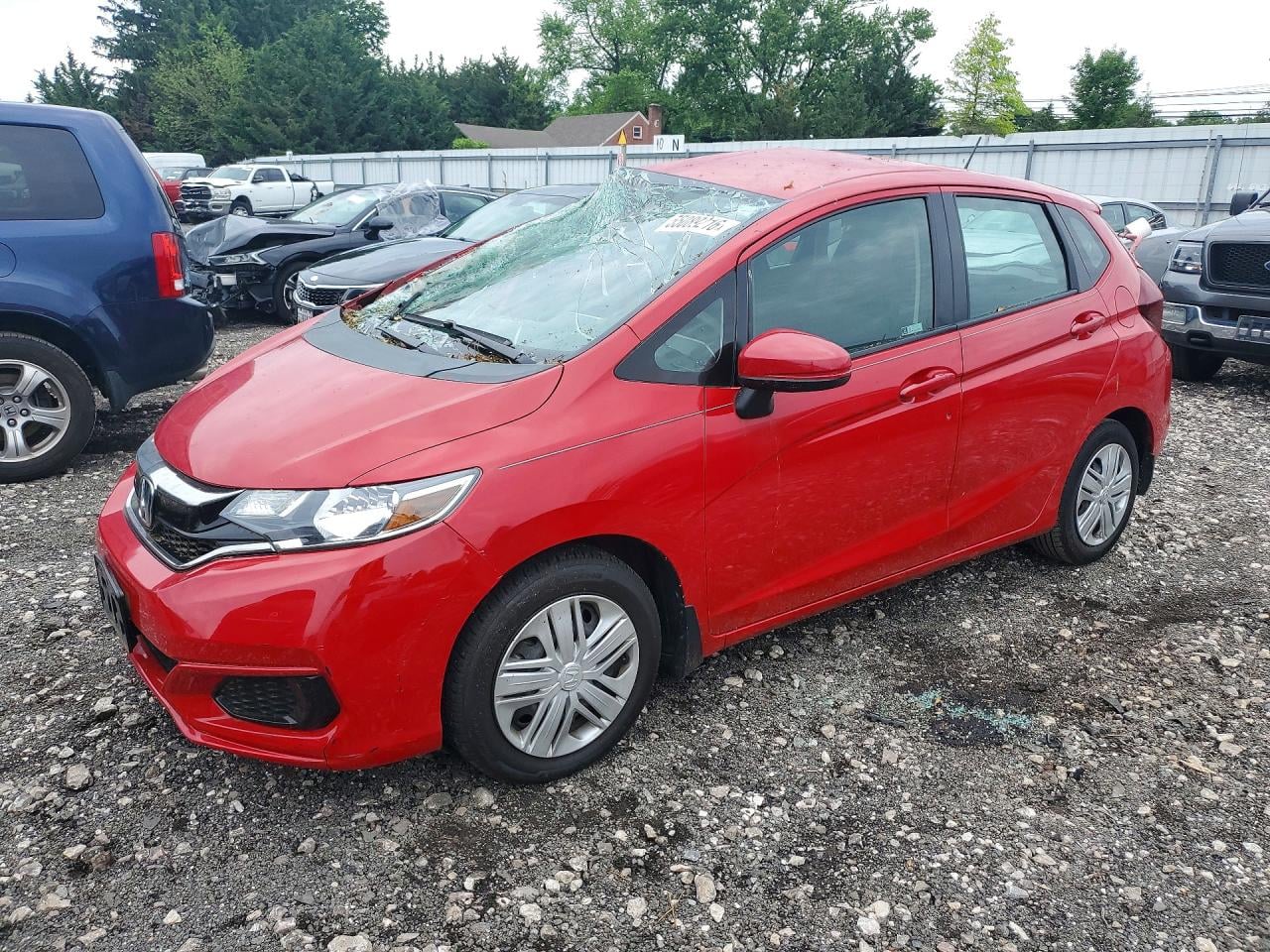 2019 HONDA FIT LX | 3HGGK5H42KM706482 | UPCARS