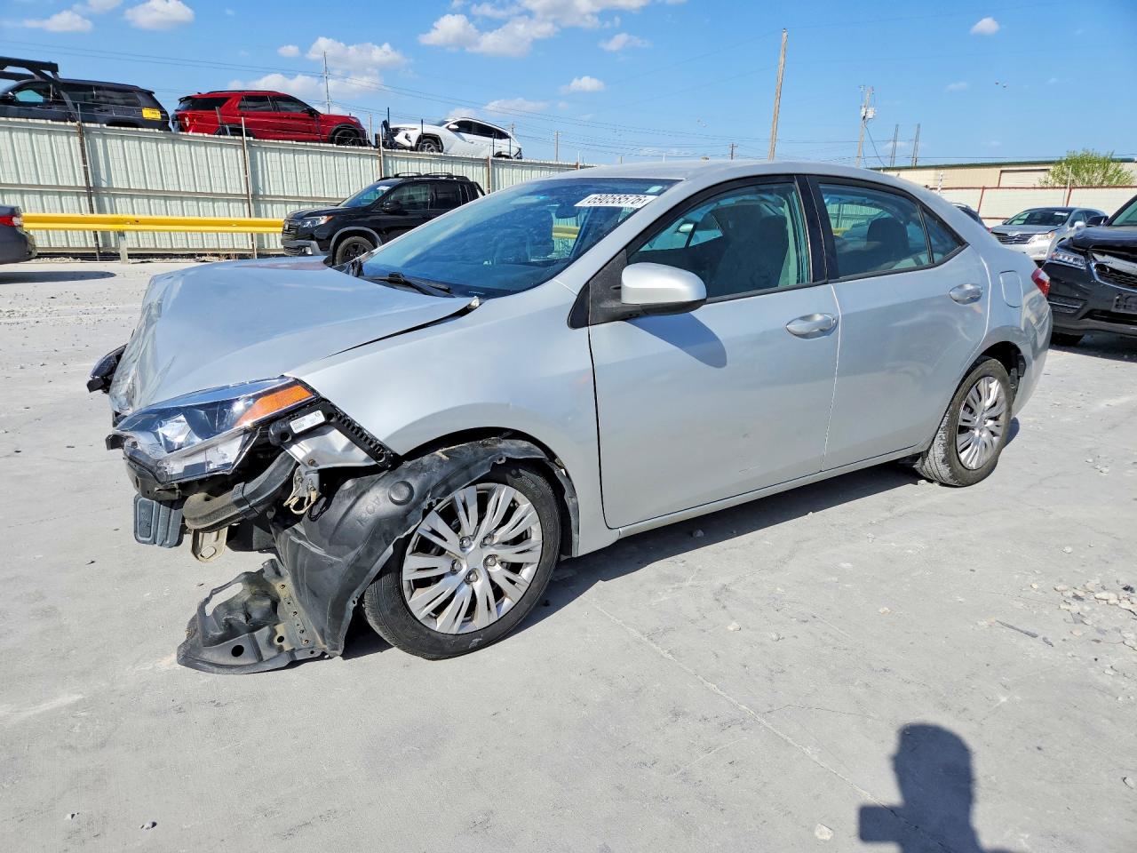 2015 TOYOTA COROLLA LE | 5YFBURHE1FP282908 | UPCARS