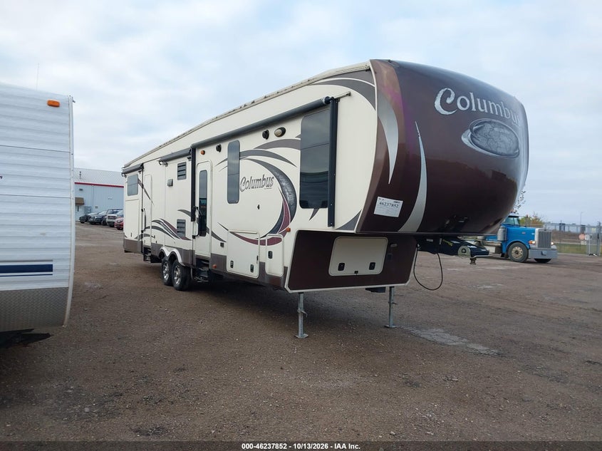 2013 PALOMINO BY FOREST R COLUMBUS SERIES M-38 | 4X4FPAR26D6000498 | UPCARS