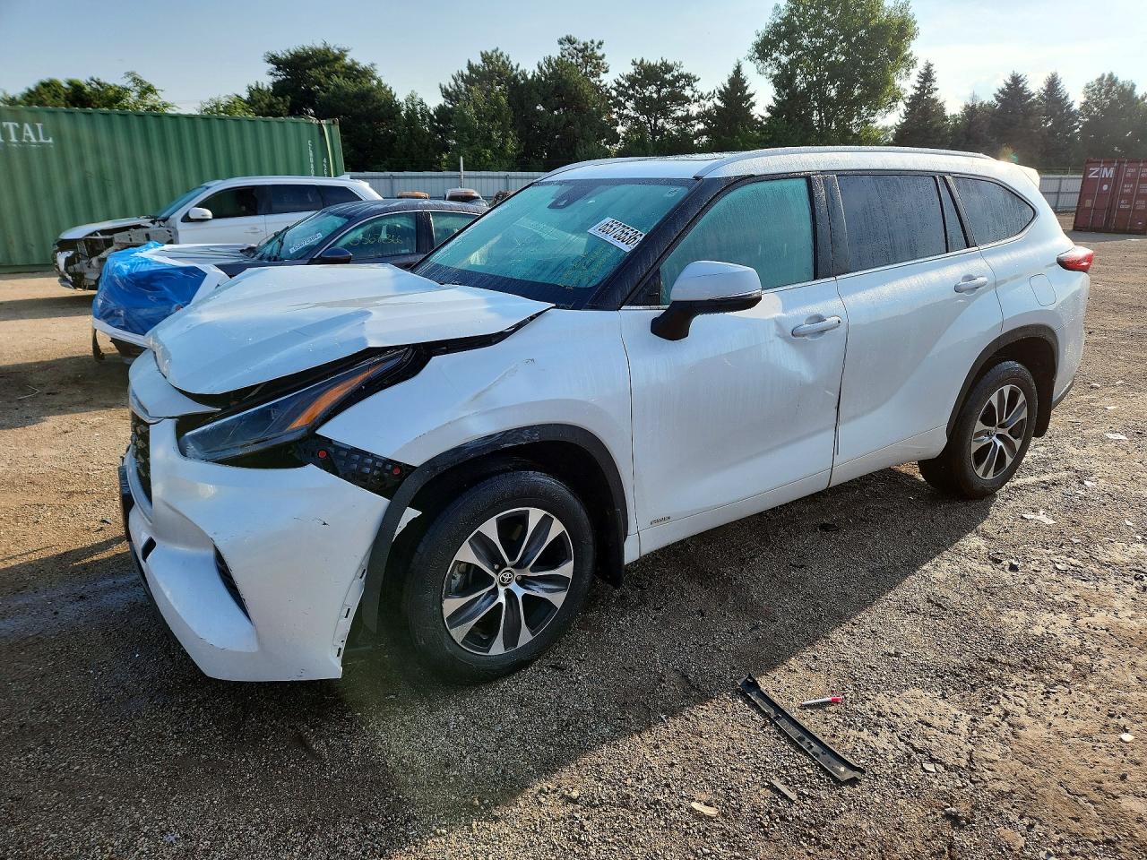 2023 TOYOTA HIGHLANDER XLE | 5TDKBRCH6PS120112 | UPCARS