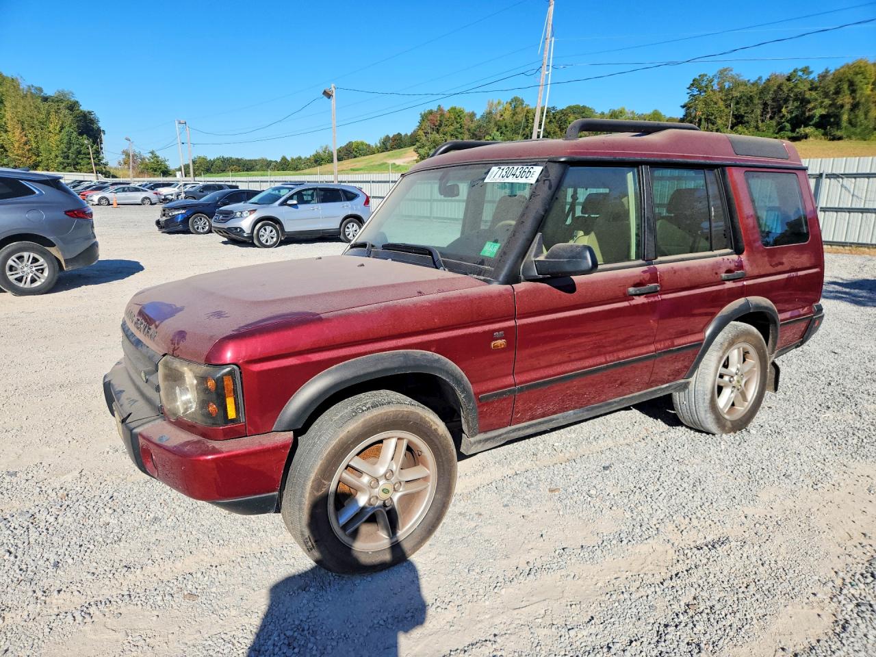2004 LAND ROVER DISCOVERY SE | SALTY19494A856455 | UPCARS