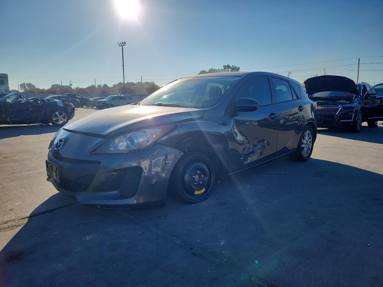 2013 MAZDA 3 I | JM1BL1L70D1784856 | UPCARS