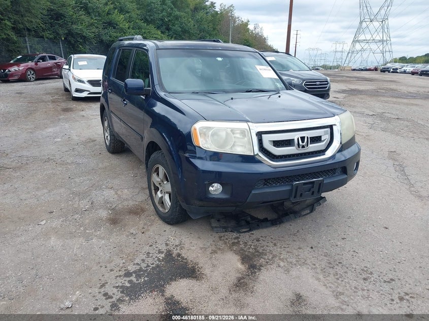2011 HONDA PILOT EX-L | 5FNYF4H69BB073423 | UPCARS