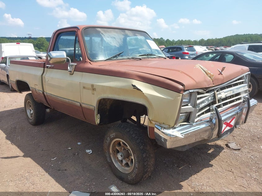 1983 CHEVROLET K10 | 1GCEK14H9DF306946 | UPCARS