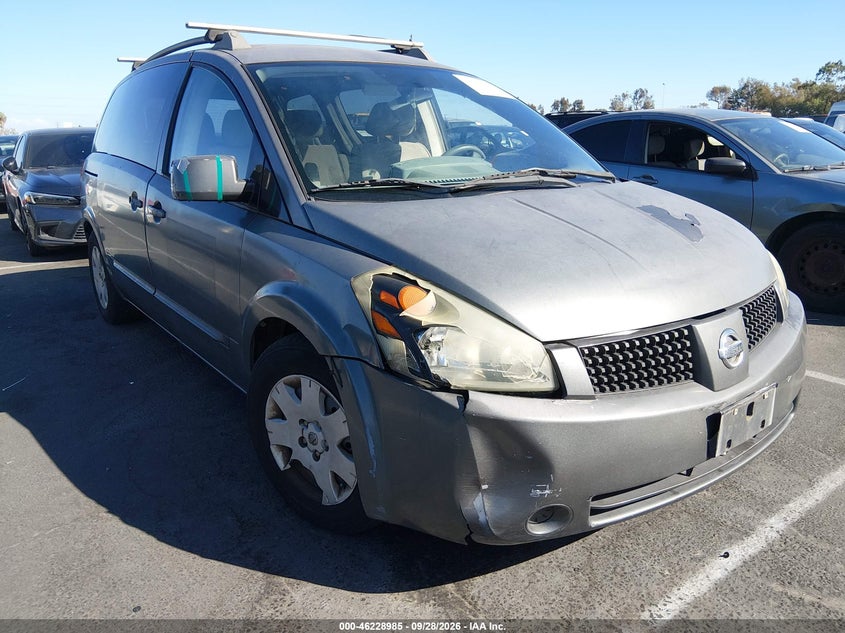 2005 NISSAN QUEST 3.5 | 5N1BV28U95N137568 | UPCARS