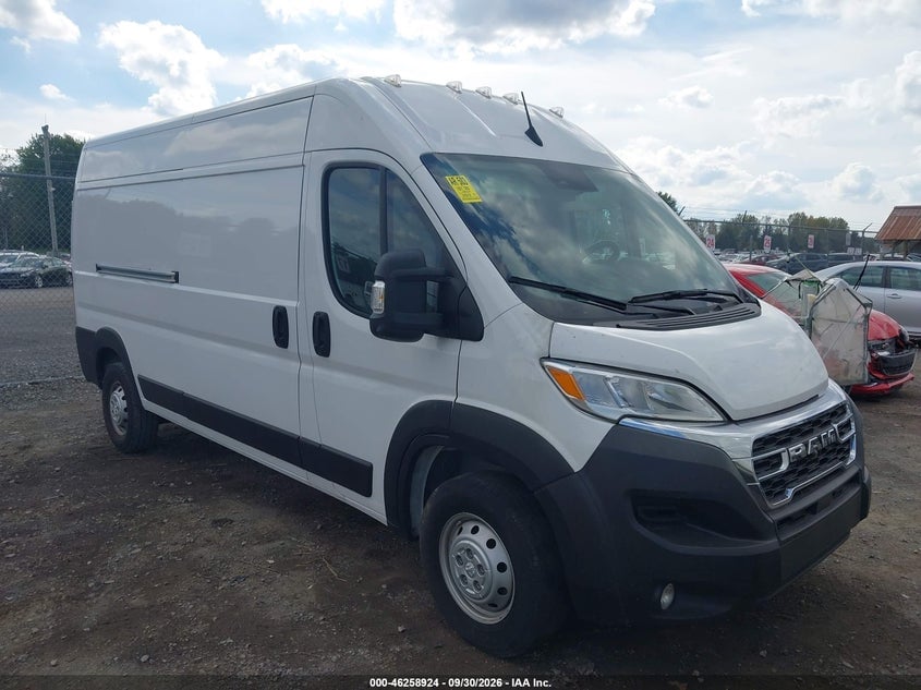 2023 RAM PROMASTER 2500 HIGH ROOF 159 WB | 3C6LRVDG0PE564988 | UPCARS