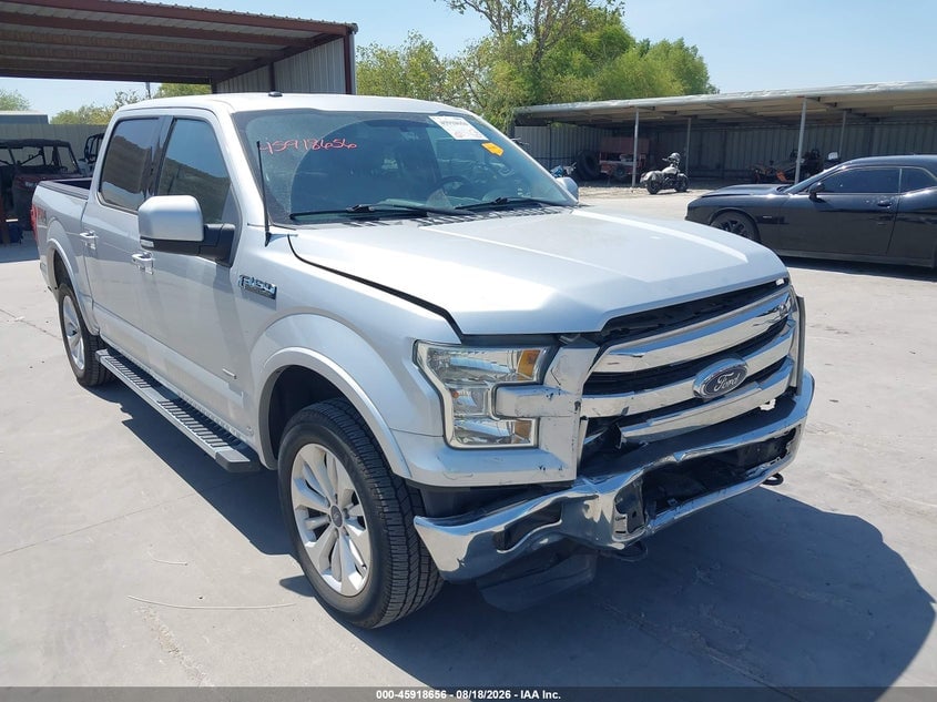 2015 FORD F-150 LARIAT | 1FTEW1EGXFKD25381 | UPCARS