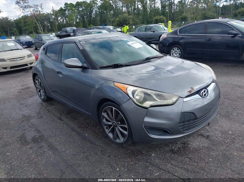 2012 HYUNDAI VELOSTER BASE W/BLACK | KMHTC6AD0CU069370 | UPCARS