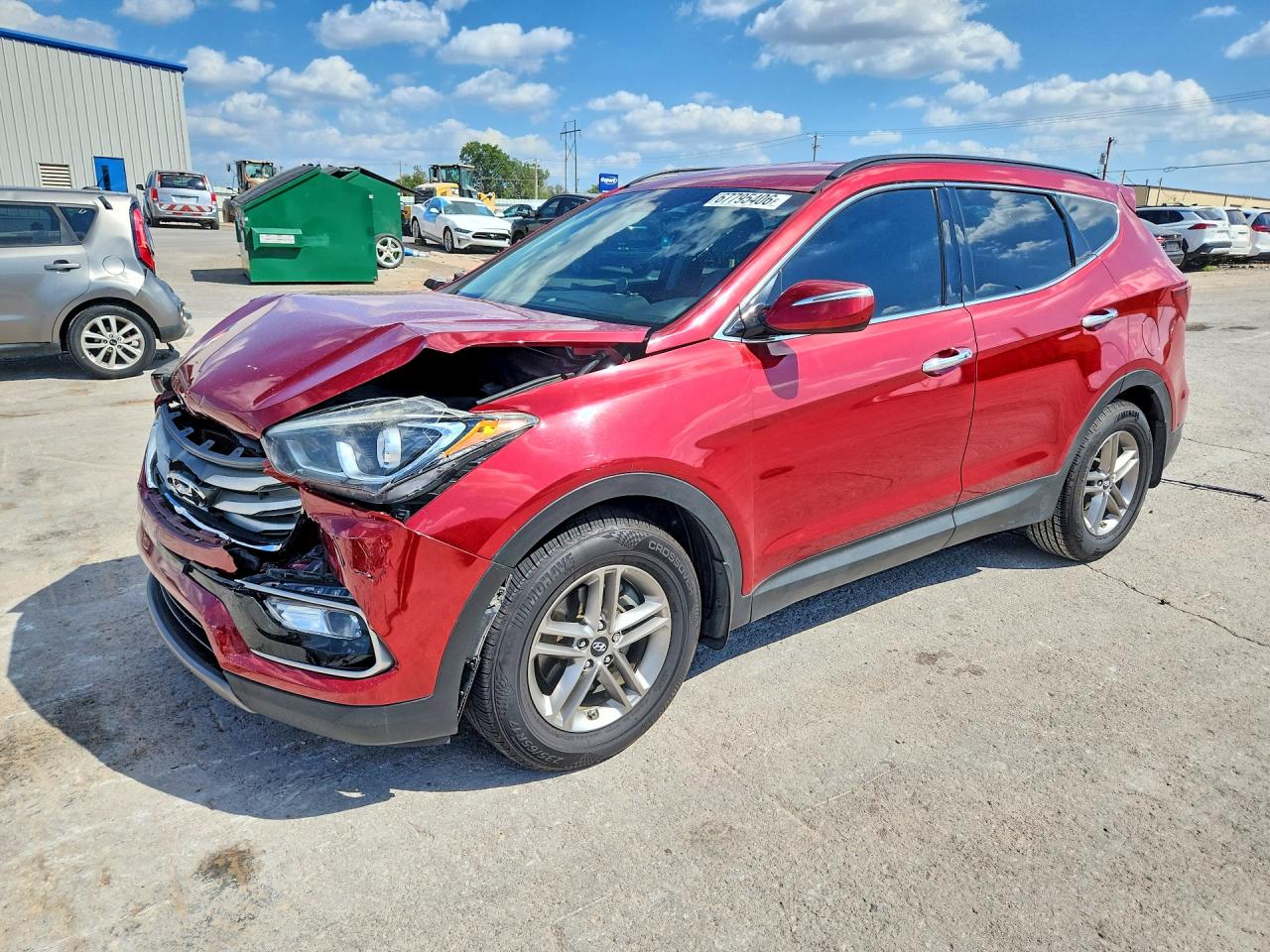 2018 HYUNDAI SANTA FE 2.4L | 5XYZU3LB0JG505638 | UPCARS