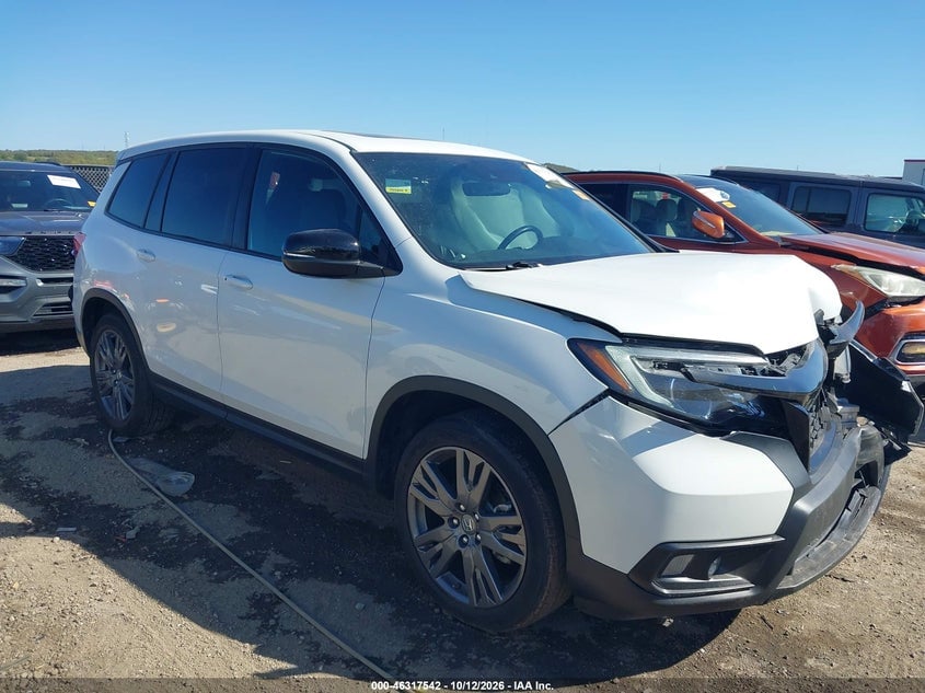 2020 HONDA PASSPORT 2WD EX-L | 5FNYF7H51LB003683 | UPCARS