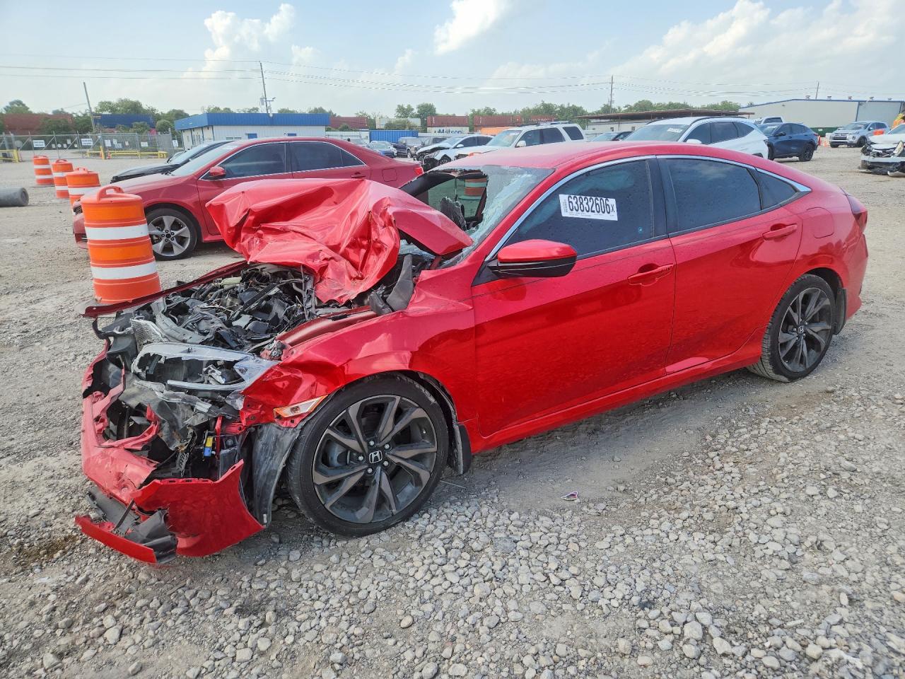 2019 HONDA CIVIC SPORT | 2HGFC2F82KH512241 | UPCARS