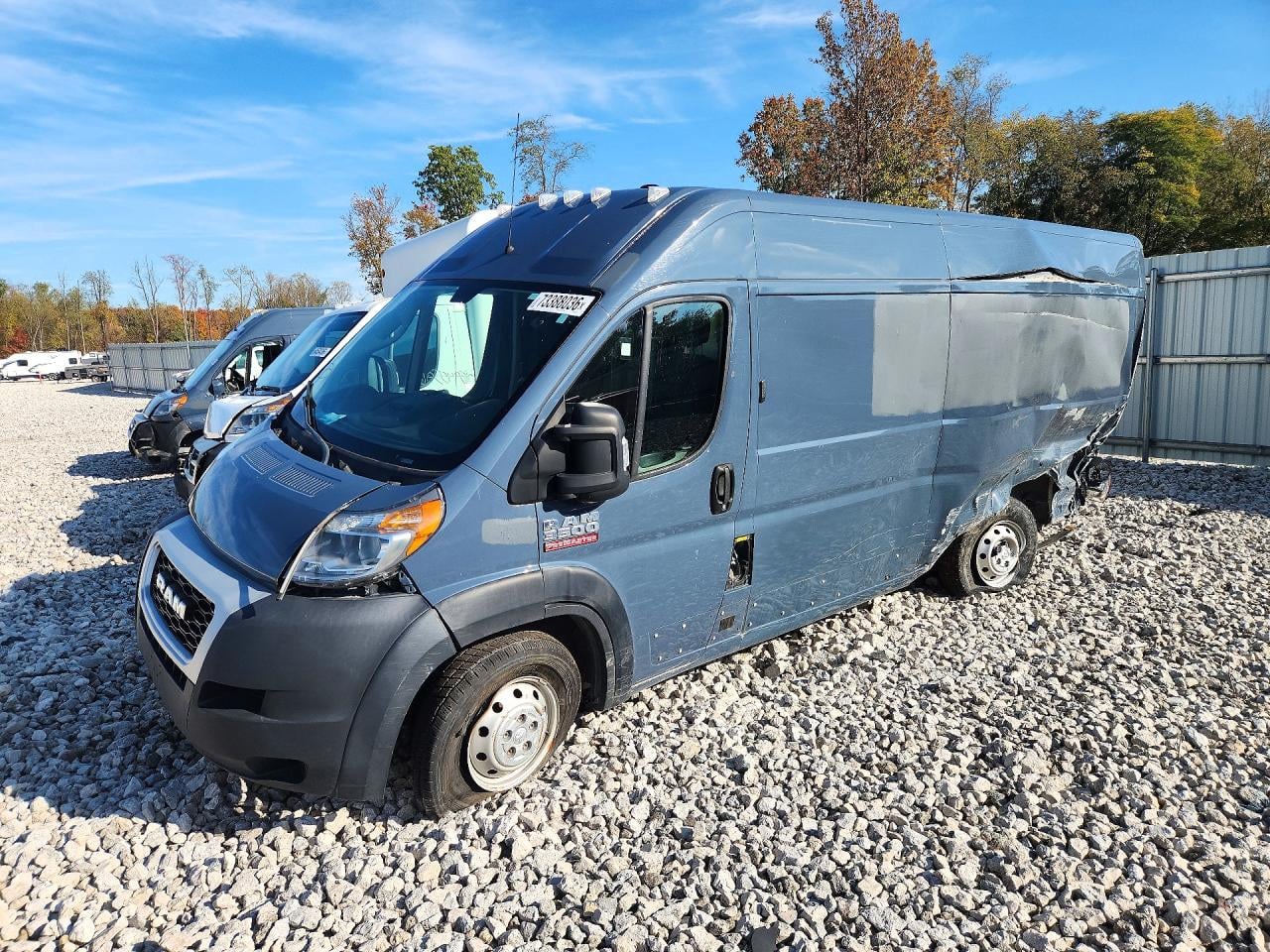 2019 RAM PROMASTER 3500 HIGH | 3C6URVJG2KE548793 | UPCARS