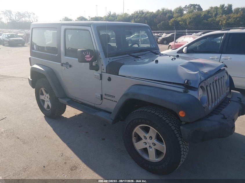 2014 JEEP WRANGLER SPORT | 1C4AJWAG0EL113405 | UPCARS