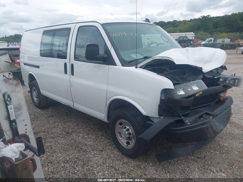 2023 CHEVROLET EXPRESS CARGO RWD 2500 REGULAR WHEELBASE WT | 1GCWGAFP9P1252690 | UPCARS