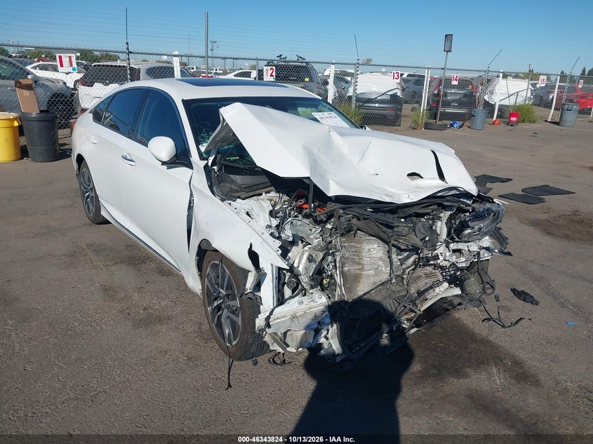 2021 HONDA ACCORD HYBRID EX-L | 1HGCV3F58MA007475 | UPCARS