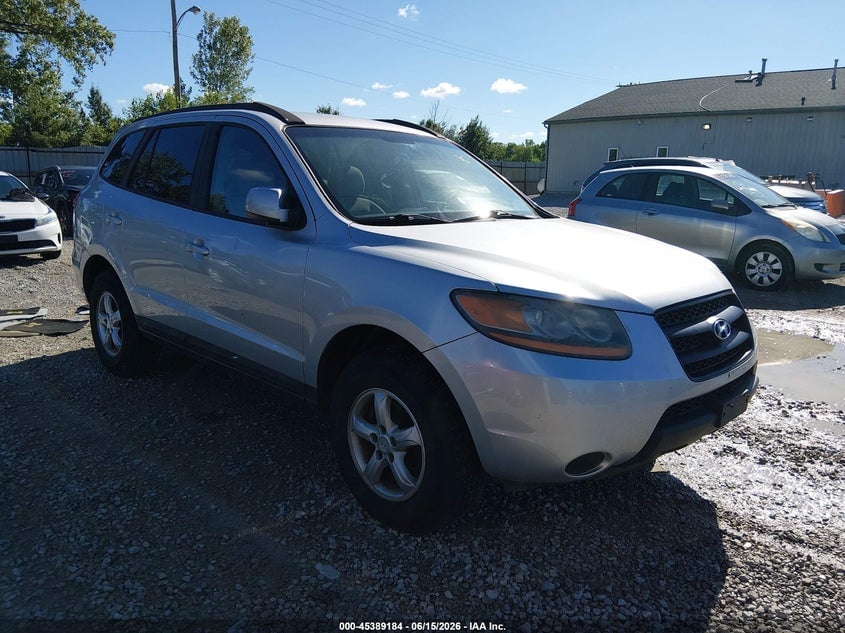 2008 HYUNDAI SANTA FE GLS | 5NMSG13DX8H181628 | UPCARS