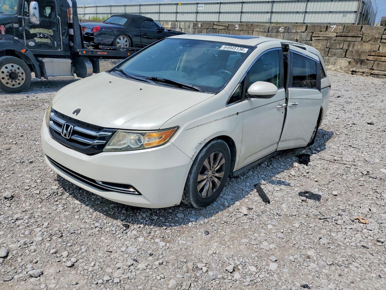 2014 HONDA ODYSSEY EXL | 5FNRL5H65EB071417 | UPCARS