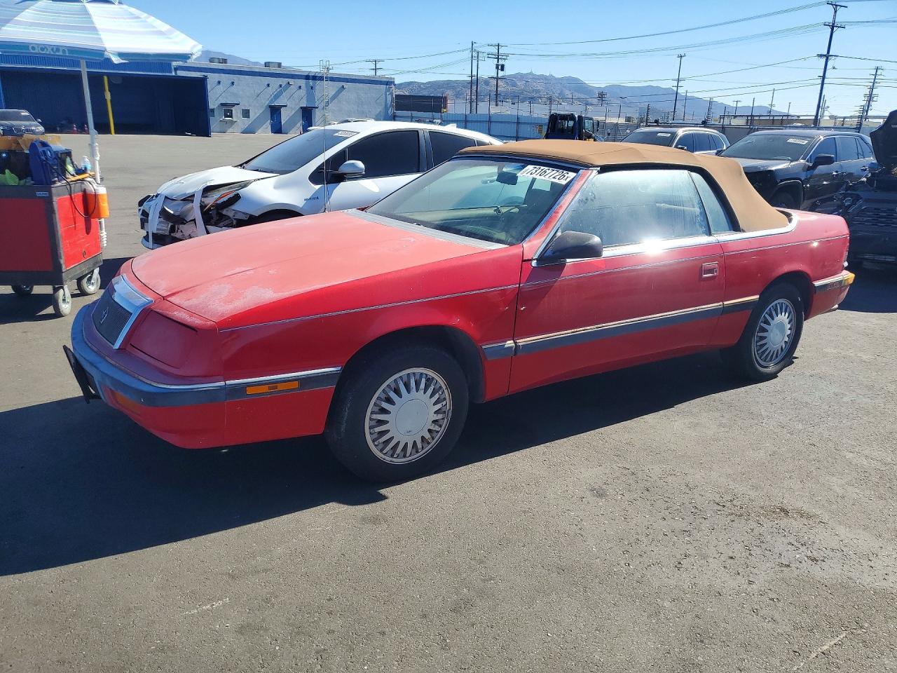 1992 CHRYSLER LEBARON LX | 1C3XU5532NF270133 | UPCARS