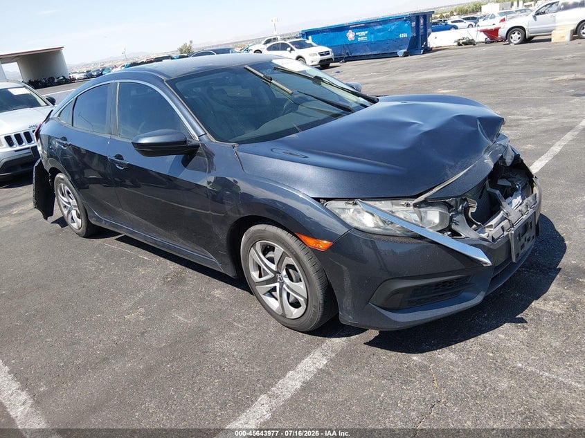2018 HONDA CIVIC LX | 2HGFC2F53JH565454 | UPCARS