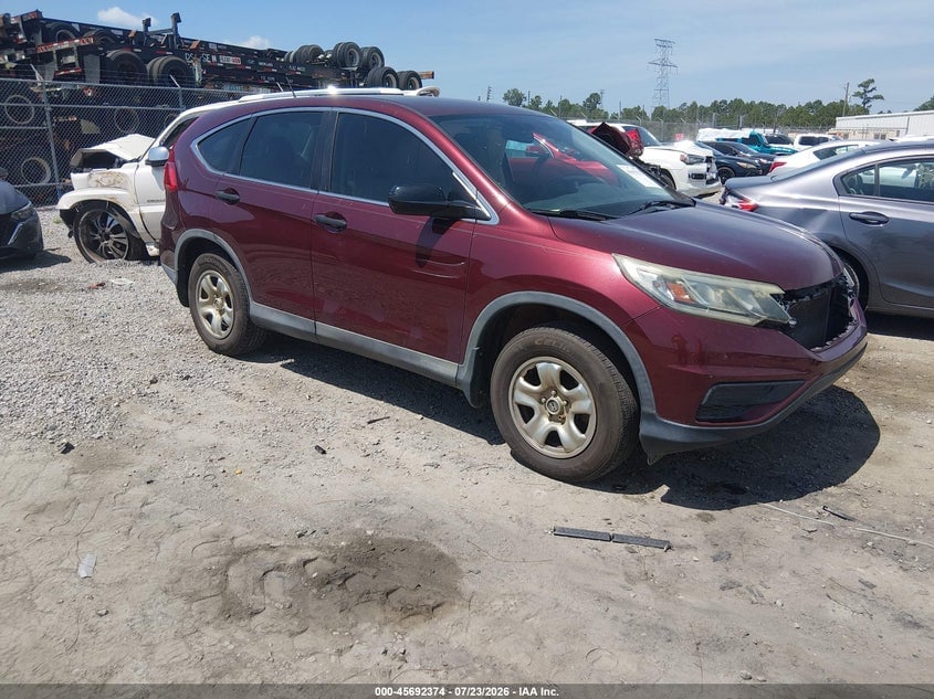 2015 HONDA CR-V LX | 2HKRM3H39FH538588 | UPCARS