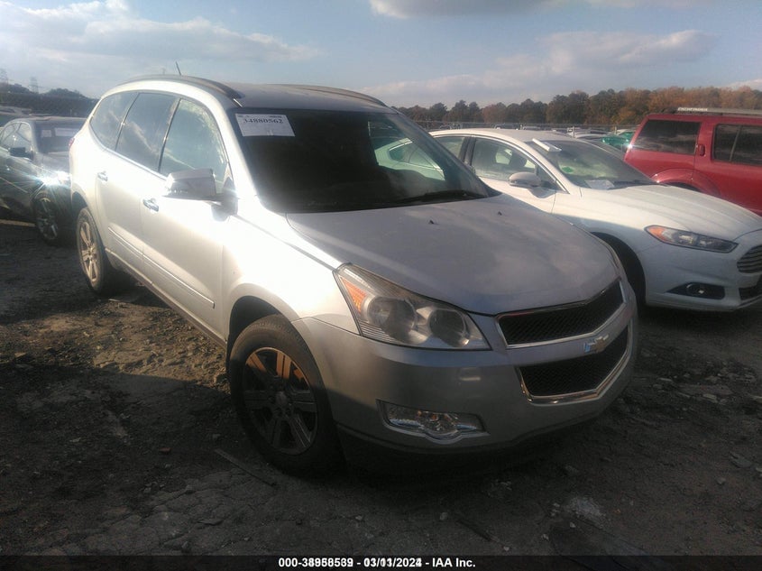 2012 CHEVROLET TRAVERSE 1LT | 1GNKVGED8CJ145839 | UPCARS