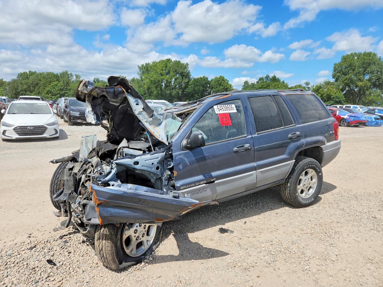 2000 JEEP CHEROKEE LAREDO | 1J4GW48S4YC409567 | UPCARS