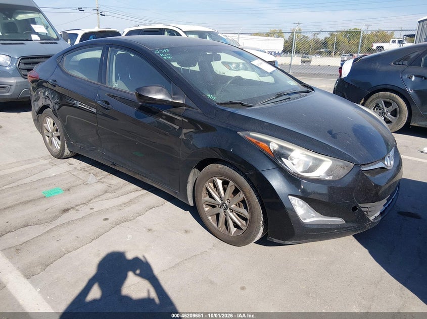 2014 HYUNDAI ELANTRA SE | KMHDH4AEXEU027651 | UPCARS