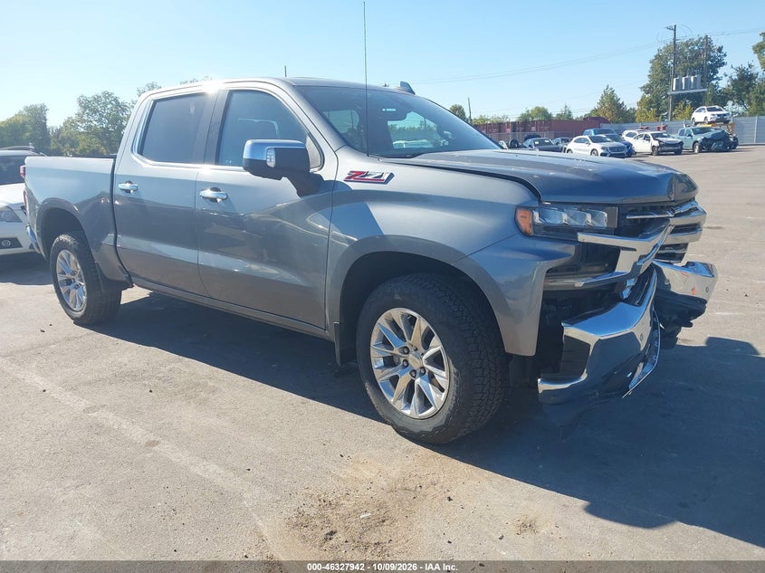 2021 CHEVROLET SILVERADO 1500 4WD  SHORT BED LTZ | 3GCUYGEL8MG376162 | UPCARS